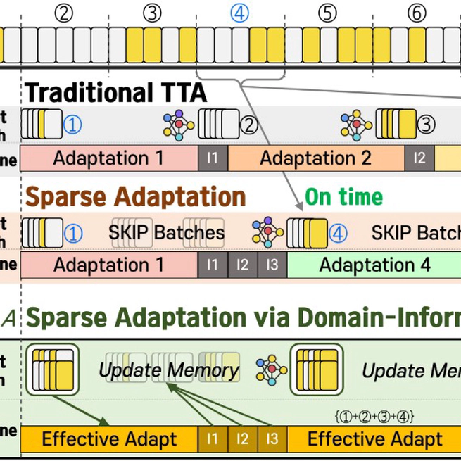 Poster: Time-Efficient Sparse and Lightweight Adaptation for Real-Time Mobile Applications